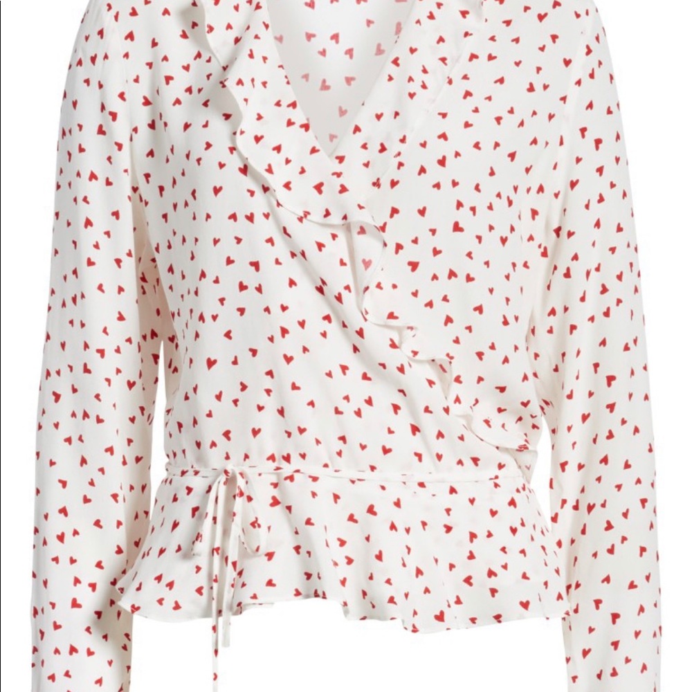 Rails Ruffle Wrap Blouse - Picture 2 of 3